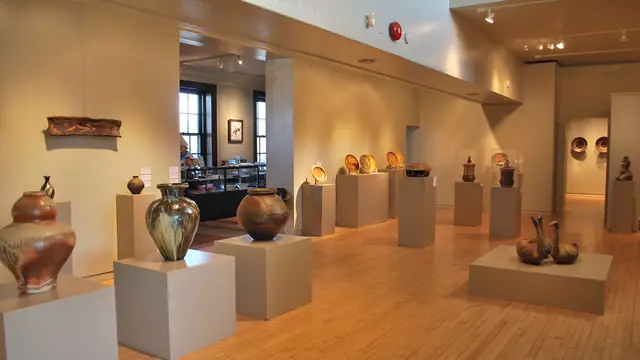 Genrebild: barnkalas på museum