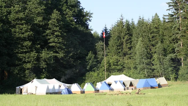 Genrebild: scouting för barn